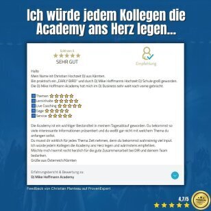 Erfahrung DJ Akademie