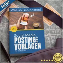 Social Media Planer für DJs - 52+3 Posting Vorlagen