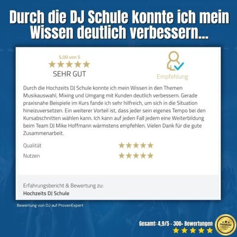 Erfahrung DJ Mike Hoffmann