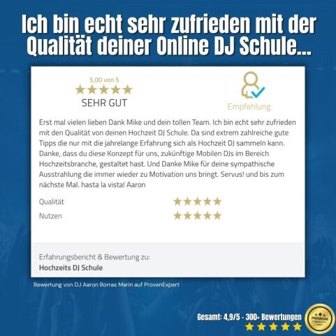 Erfahrung DJ Mike Hoffmann