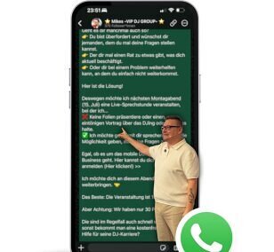 Live Q&A für mobile DJs