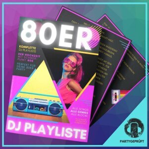 80er Party Hochzeit DJ Playliste