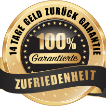 100% Zufreidenheits-Garantie